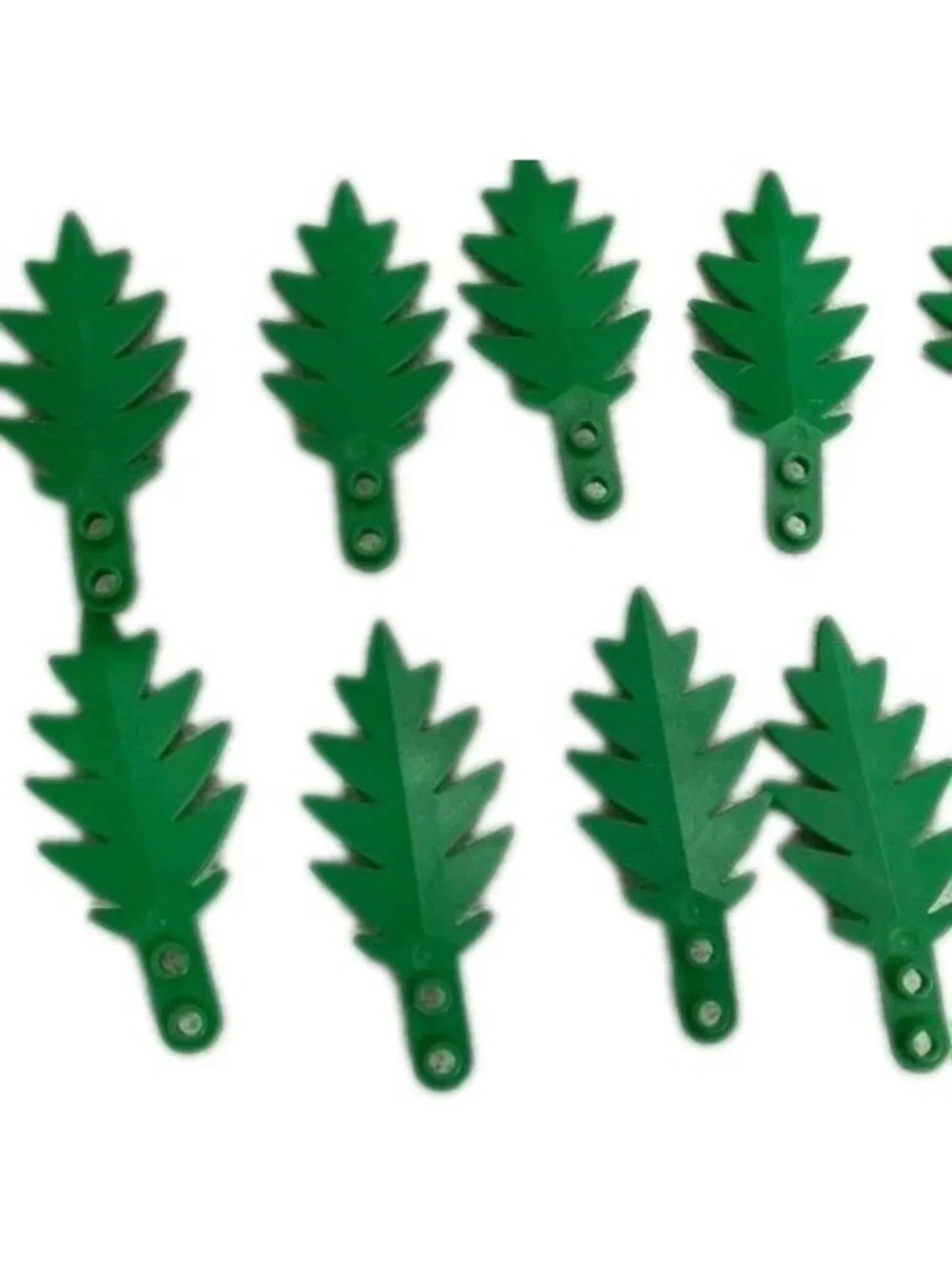 LEGO Parts: Plant, Tree Palm Leaf Small 8 X 3 (8 Count)